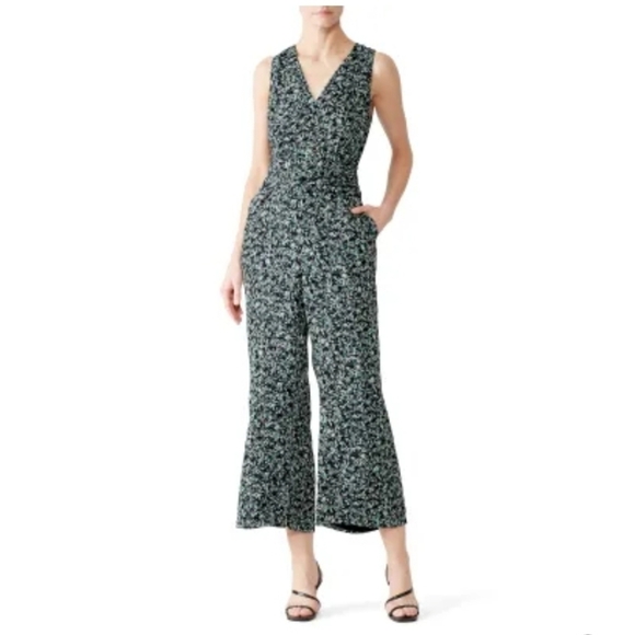 Greylin Luna Printed Culotte Jumpsuit XS - Picture 1 of 15